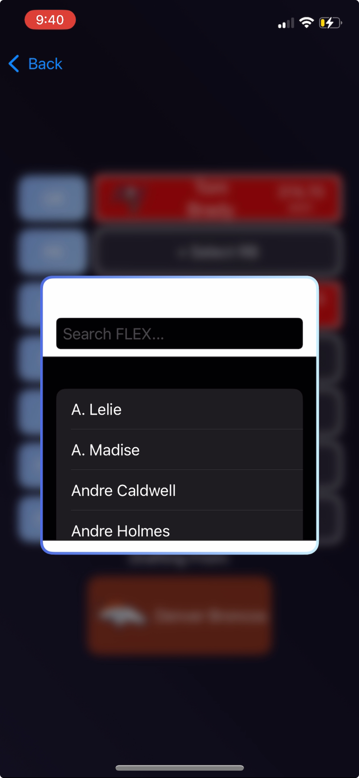Search Implementation